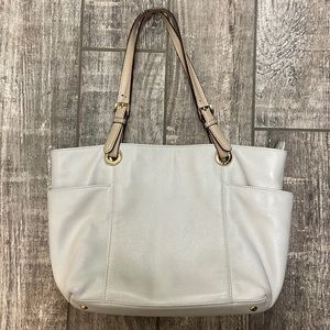 Michael Kors Jet Set Pebbled Leather Tote